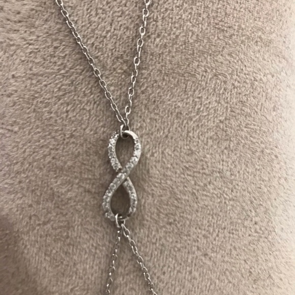 EUC Silver (925) “Infinity” Bracelet - Picture 3 of 3